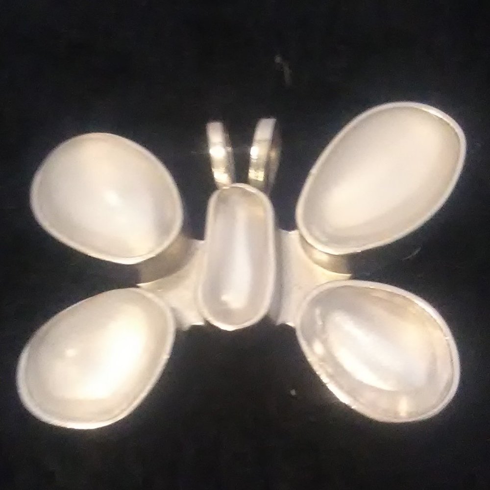 Rebecca Collins Signed Butterfly Pendant/Brooch/Clip